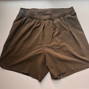 Lululemon Surge Running Short, 6” Lined. Dark Olive